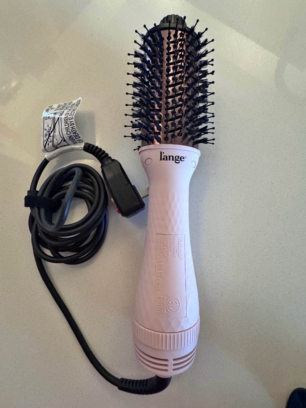 Lange Pink Hot Air Brush - Smooth Volume Styler